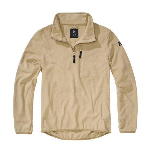 Brandit Fleece Troyer - camel