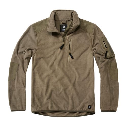 Brandit Fleece Troyer Ripstop - olive