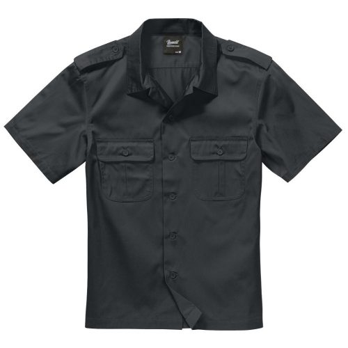 Brandit US Shirt Short Sleeve - black