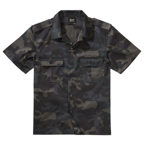 Brandit US Shirt Short Sleeve - darkcamo