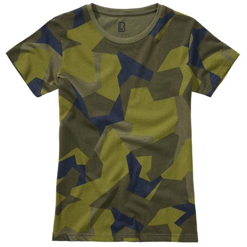 Brandit Women T-Shirt - swedish camo