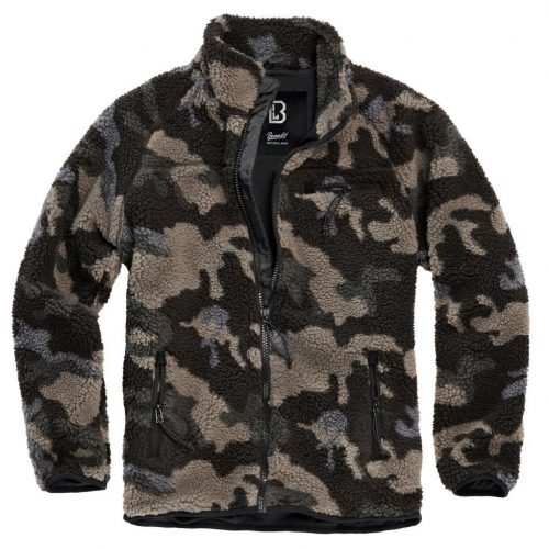 Brandit Teddyfleece Jacket - darkcamo