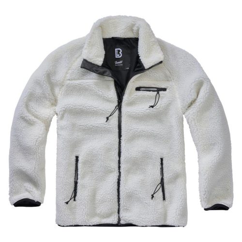 Brandit Teddyfleece Jacket - white