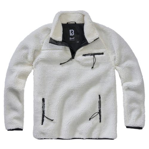 Brandit Teddyfleece Troyer - white