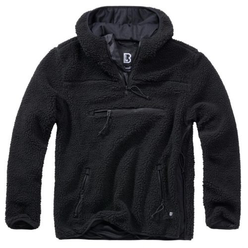 Brandit Teddyfleece Worker Pullover - black