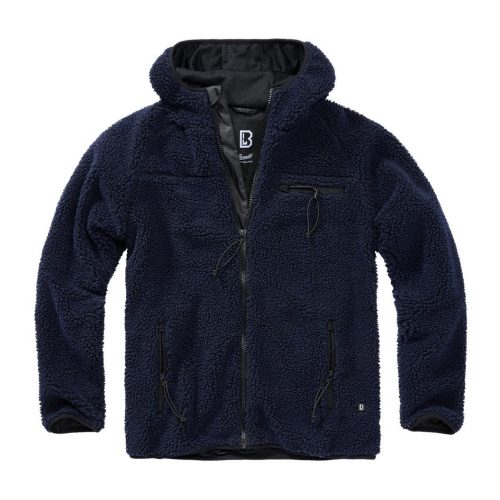 Brandit Teddyfleece Worker Jacket - navy