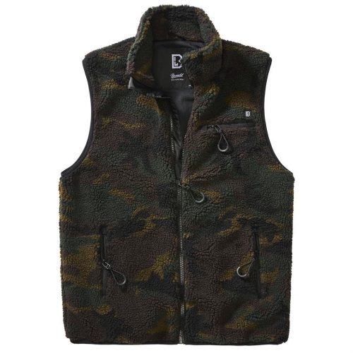 Brandit Teddyfleece Vest - woodland