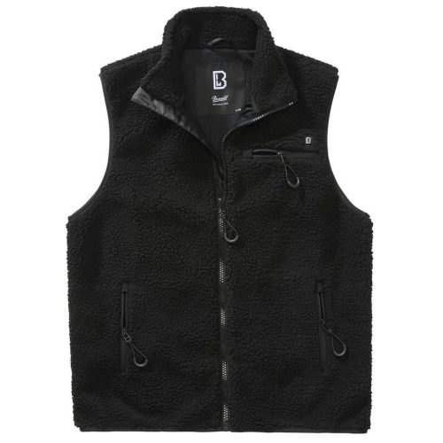 Brandit Teddyfleece Vest - black