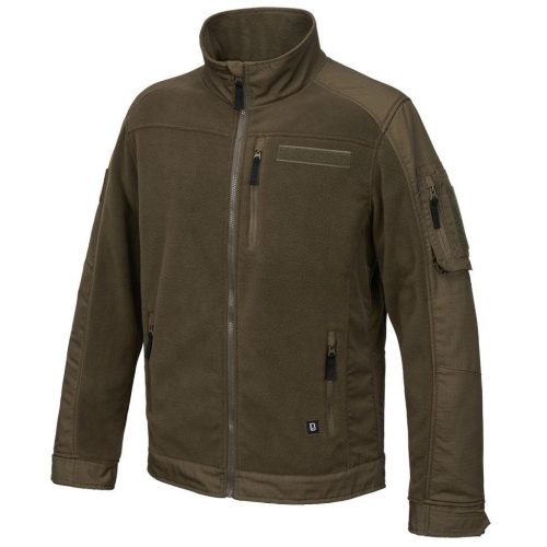 Brandit Fleece Ripstop Jacket  - olive