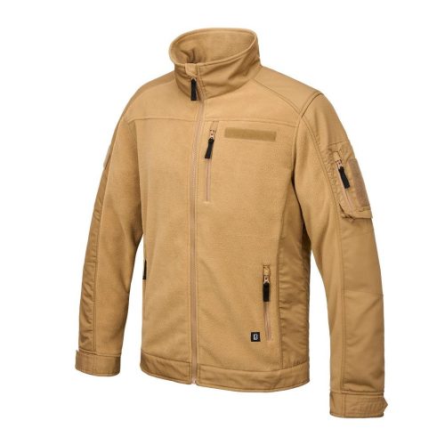 Brandit Fleece Ripstop Jacket  - camel