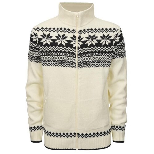 Brandit Norwegian Cardigan - white