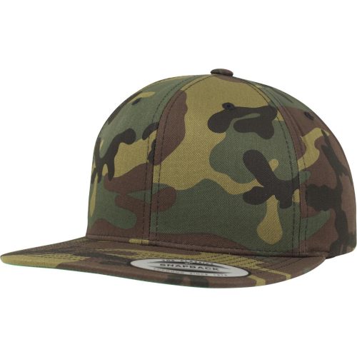 Brandit Camo Classic Snapback Cap - woodland