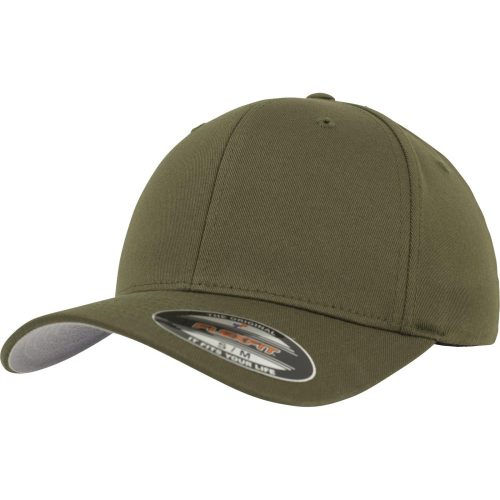 Brandit Flexfit Wooly Combed Cap - olive