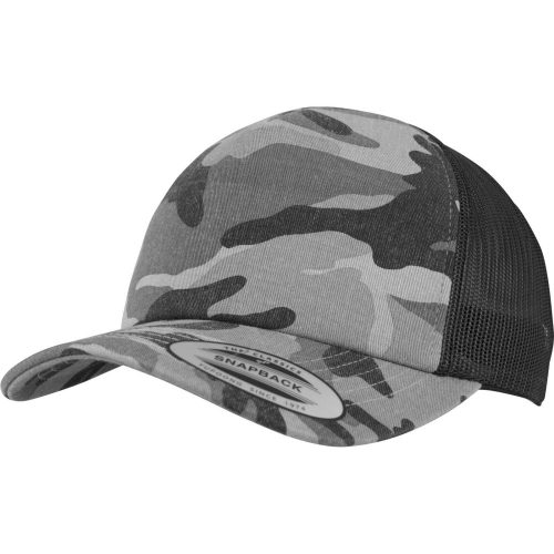 Brandit Camo Trucker Cap - darkcamo/black