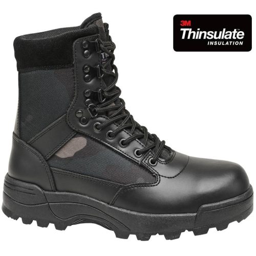 Brandit 9 Eyelet Tactical Boots - darkcamo