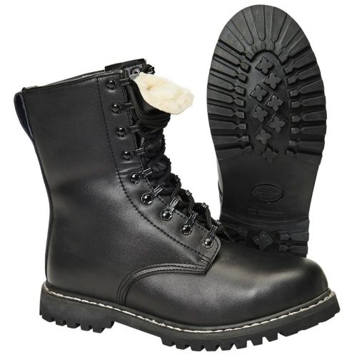 Brandit Para Boots Winter Lining - black