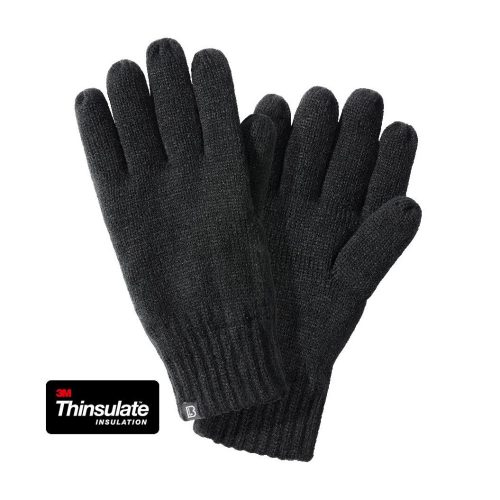 Brandit Knitted Gloves - Black