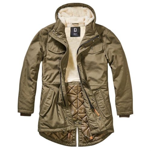 Brandit Marsh Lake Teddyparka - olive