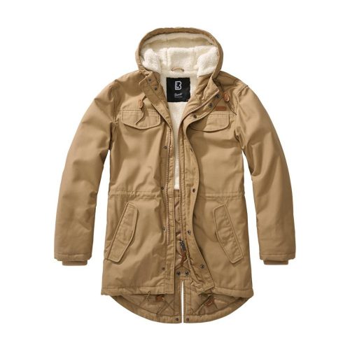 Brandit Marsh Lake Teddyparka - camel