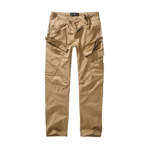 Brandit Adven Slim Fit Pants - camel