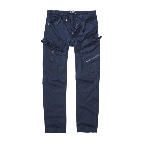 Brandit Adven Slim Fit Pants - navy