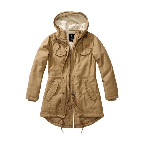 Brandit Women Marsh Lake Parka - camel