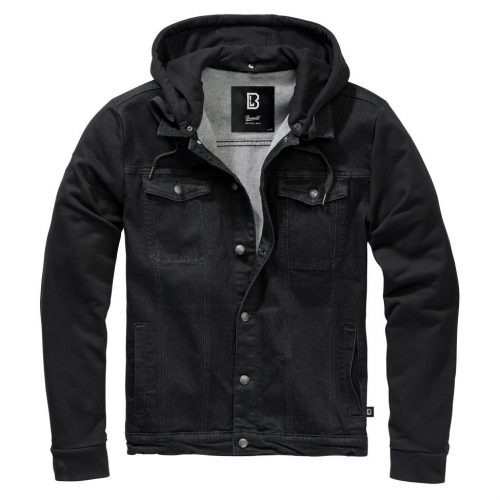 Brandit Cradock Denim Jacket - black/black