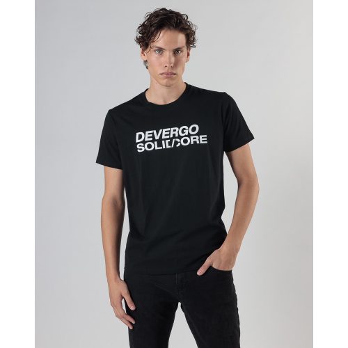 DEVERGO Férfi póló - black