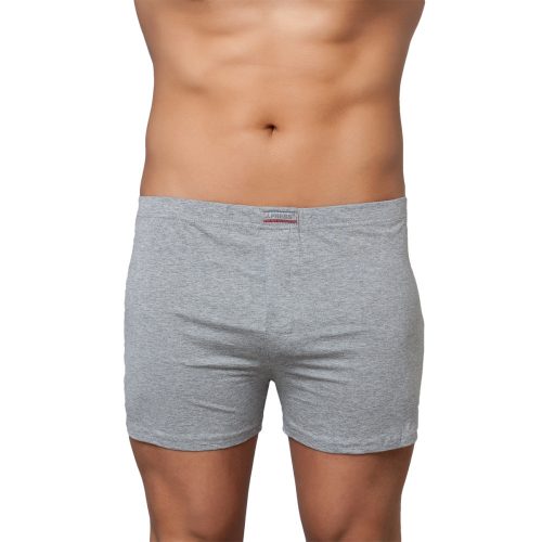  J.Press 100% Pamut Boxeralsó Bő Szárral - Light Grey