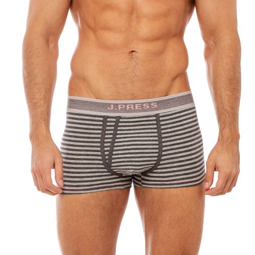  J.Press pamut boxer modern mintázattal - Grey