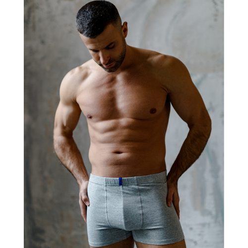  J.Press klasszikus férfi boxer - Light Grey