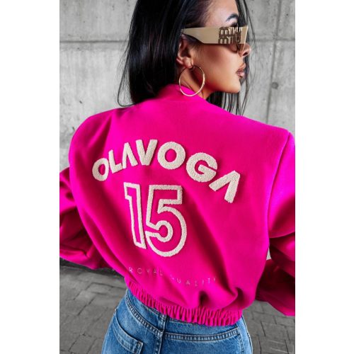 OlaVoga Baseball bomber - Pink